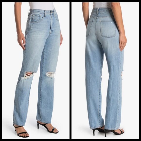 💕FAVORITE DAUGHTER💕 The Otto High-Rise Boyfriend Jeans ~ Cheshire 29 NWT - Picture 6 of 16